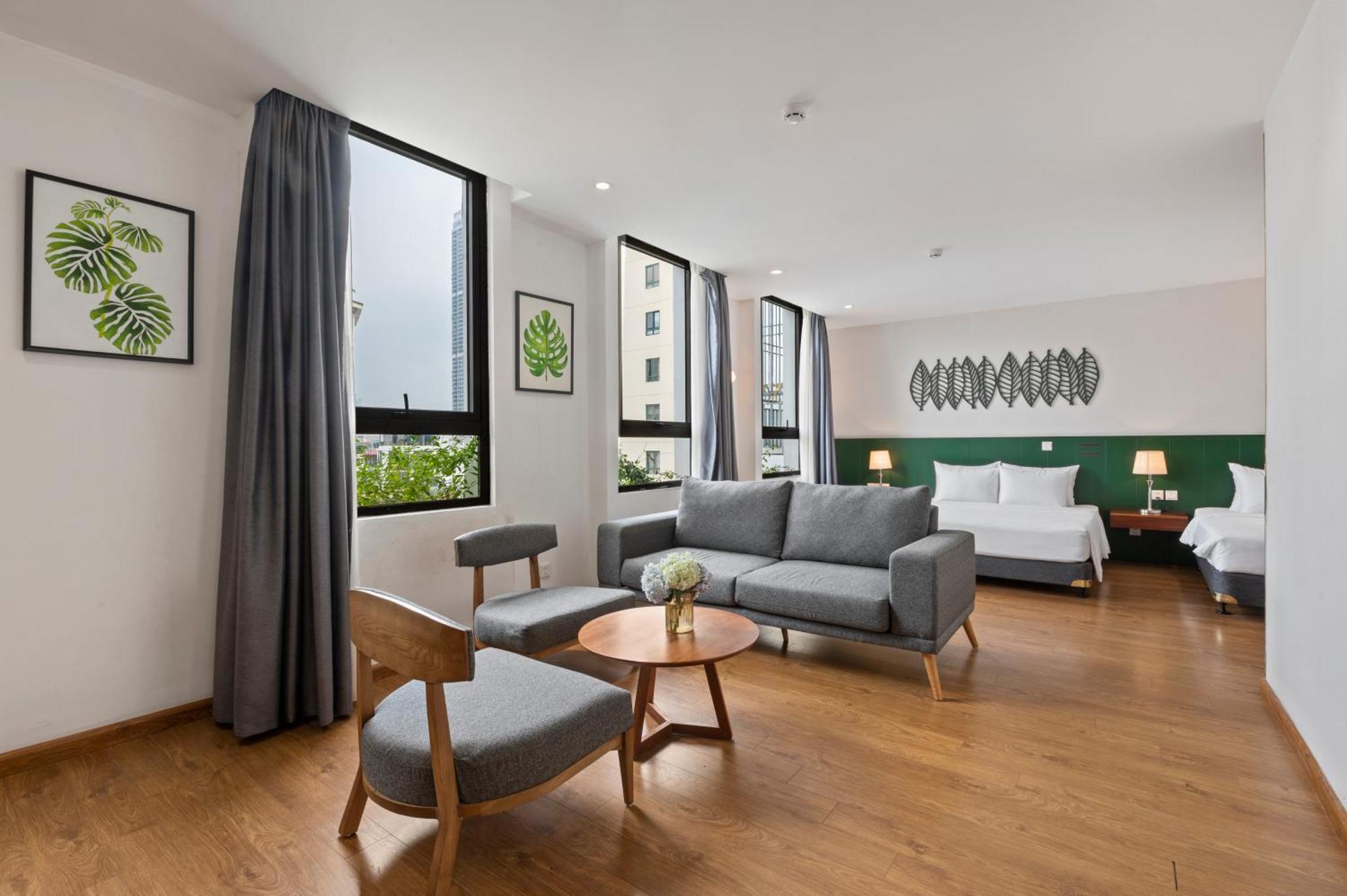 22Land Classic Suites Hanoi Exterior foto